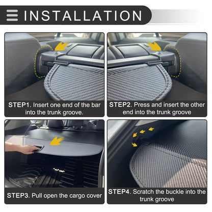 Retractable Cargo Cover for Honda CR-V 2002-2006 Rear Parcel Shelf Black