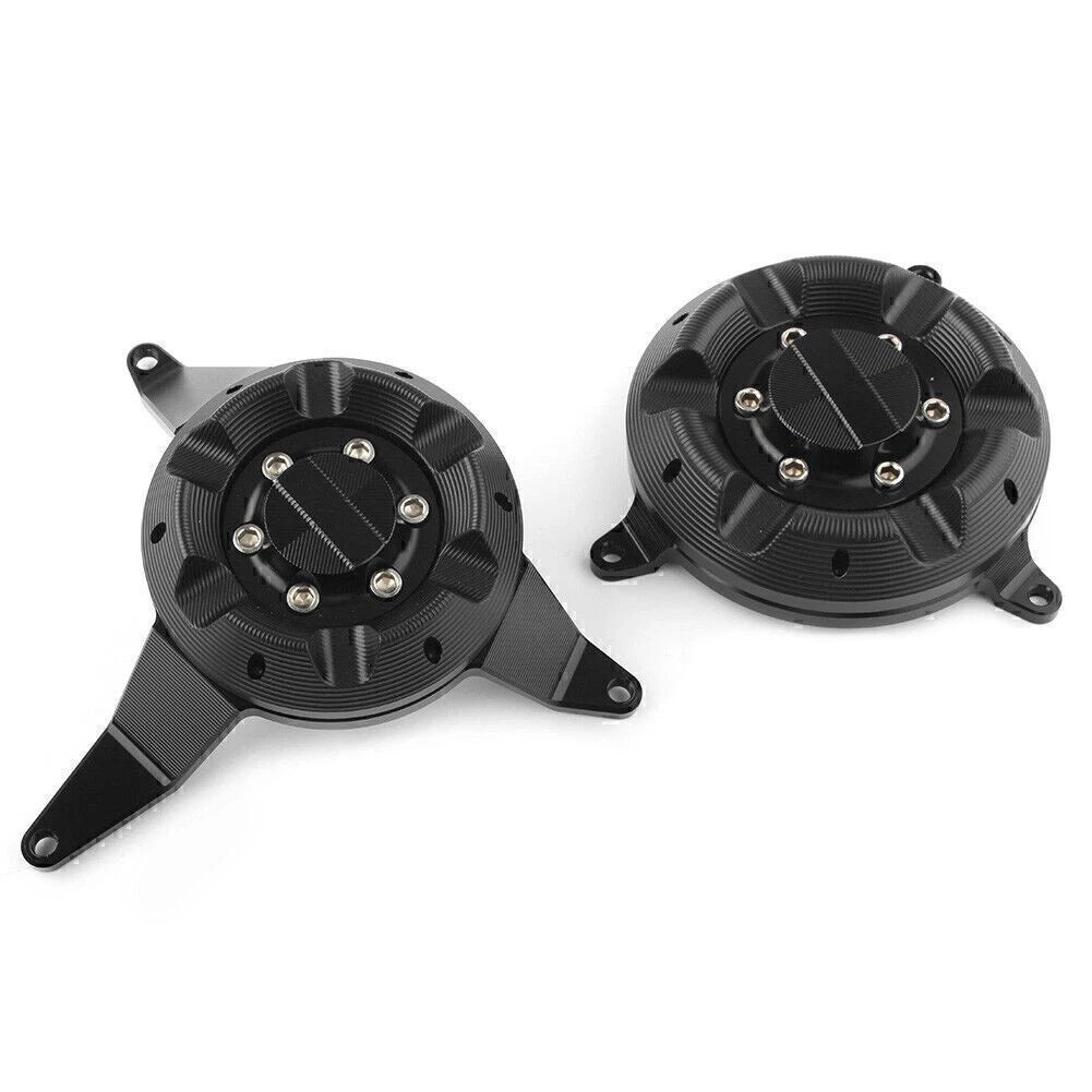 CNC Engine Stator Cover Protector for Kawasaki Z900 (2017–2023) Black
