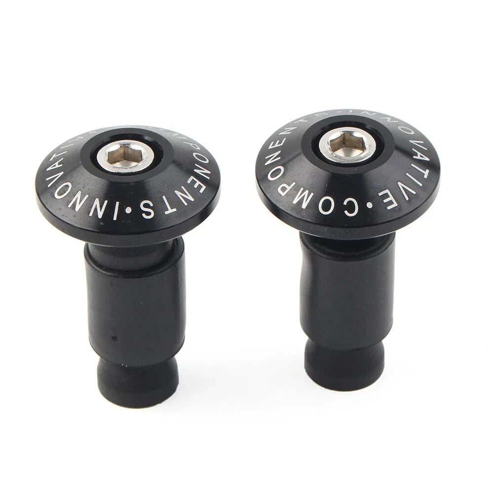 7/8'' Handle Bar End Cap Plug for Motorcycle Dirt Bike Black