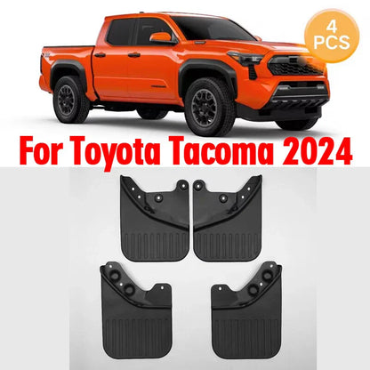 4x Mudguards Mud Flaps Splash Guards for Toyota Tacoma (2024–2025)