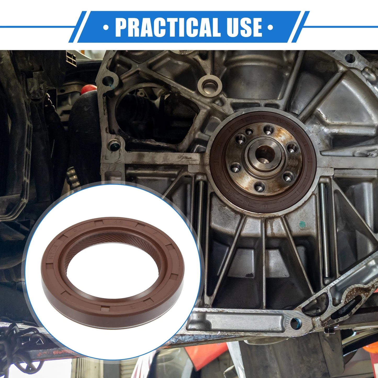 Oil Pump Crankshaft Seal No. 91212P2FA01 for Honda Civic (1992–2000)