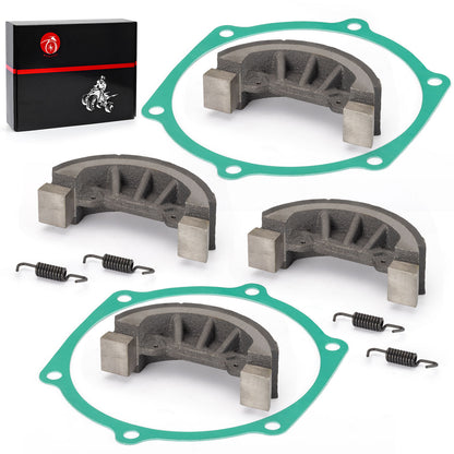 Set of 4 Brake Shoes with Springs for John Deere 750 770 790