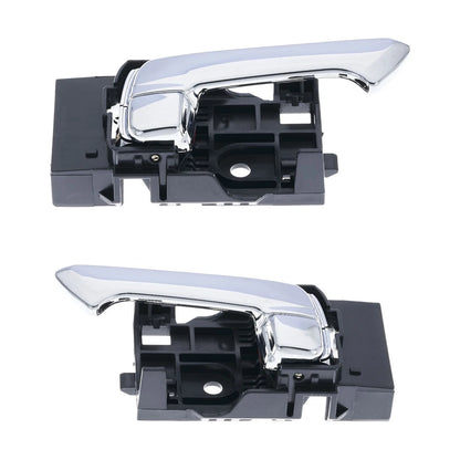 Set of 2 Chrome Inner Door Handles for Holden Rodeo (2003–2008)