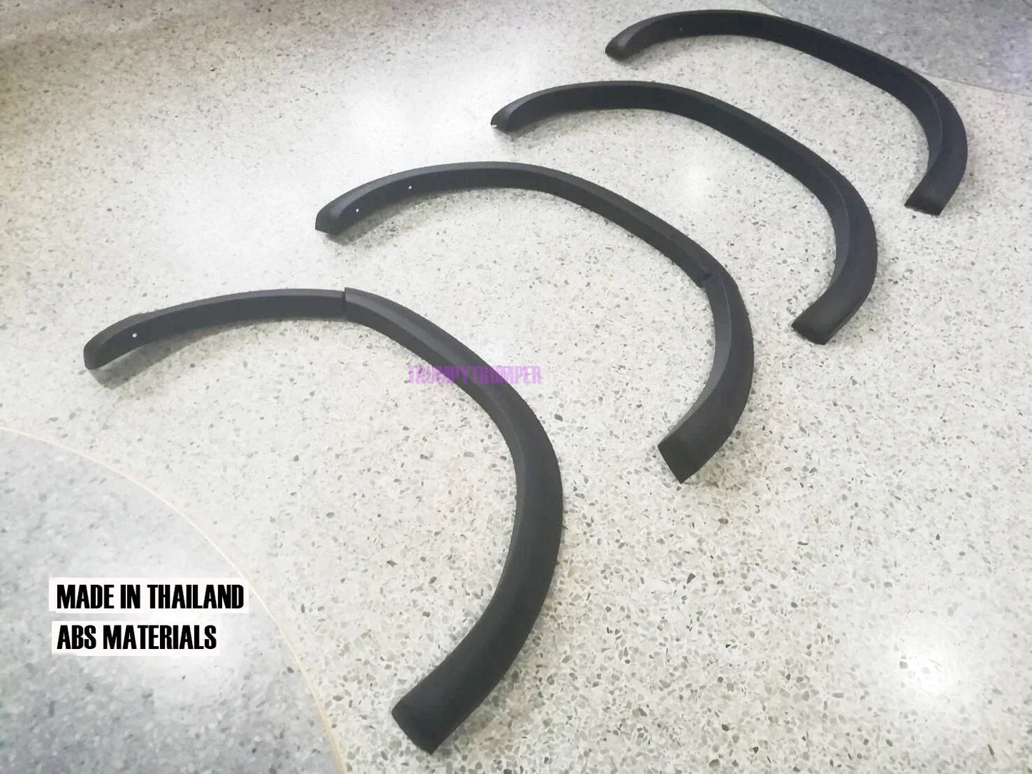 3" Slim Fender Flares for Toyota Hilux Widebody SR SR5 Workmate (2018-2020)