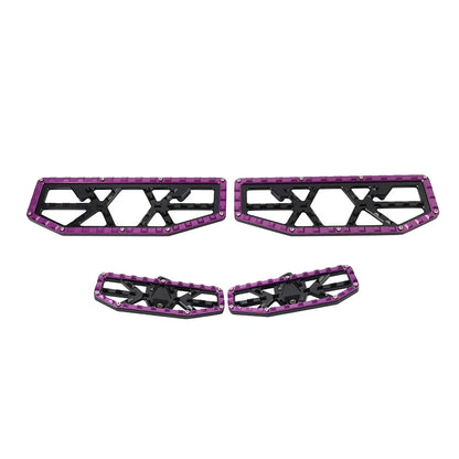 Driver Passenger Floorboard Foot Pegs for Harley Road Glide FLTRU (2006-2023)