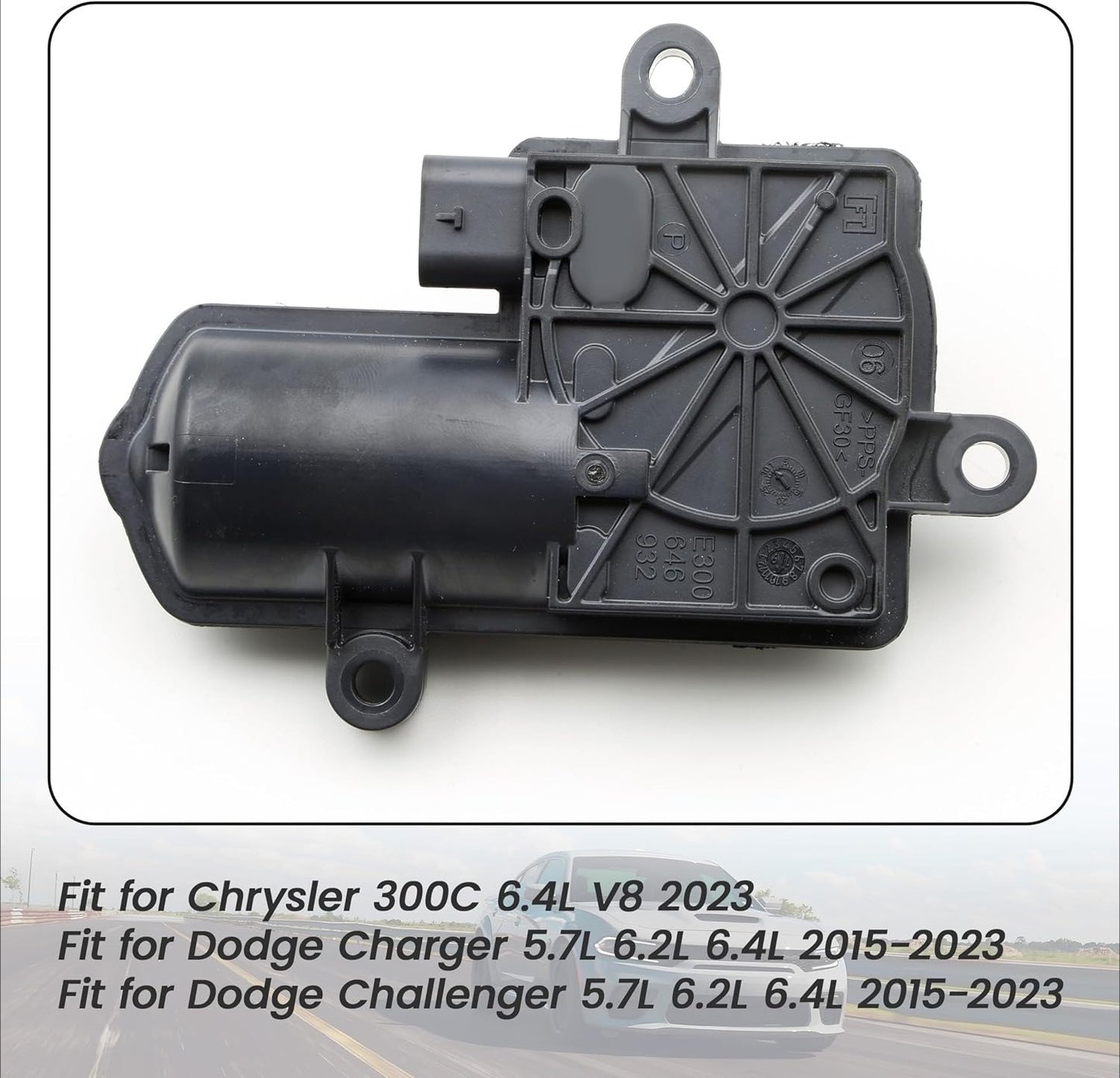 Active Exhaust Valve Actuator for Dodge Charger (2015–2022) Right Side