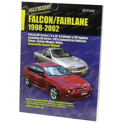 Workshop Manual for Ford AU Falcon XR6 XR8 (1998–2002)