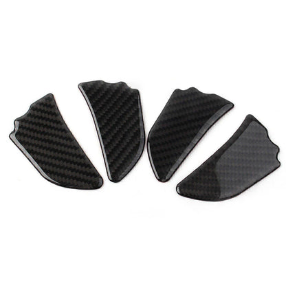 4 x Carbon Fiber Interior Door Bowl Cover Trim for Subaru Forester (2013-2018)