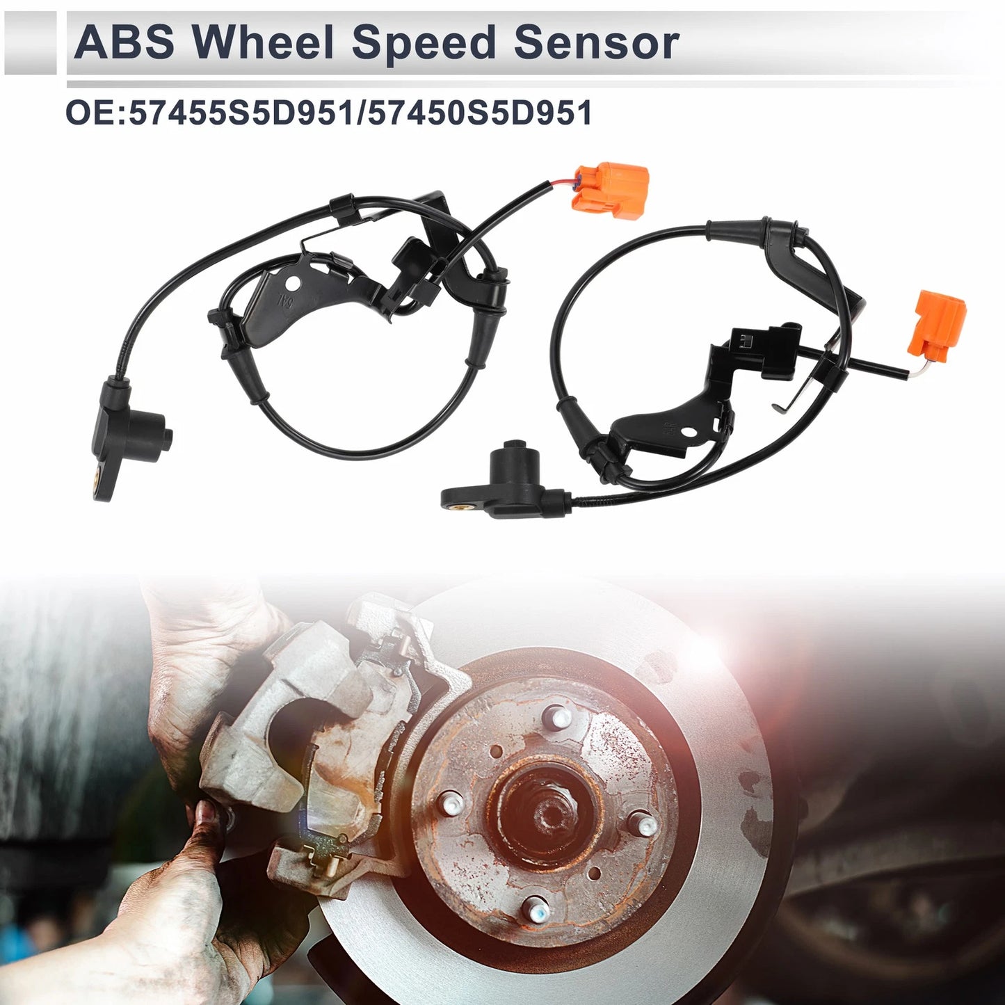 ABS Wheel Speed Sensor No. 57455S5D951 for Honda Civic