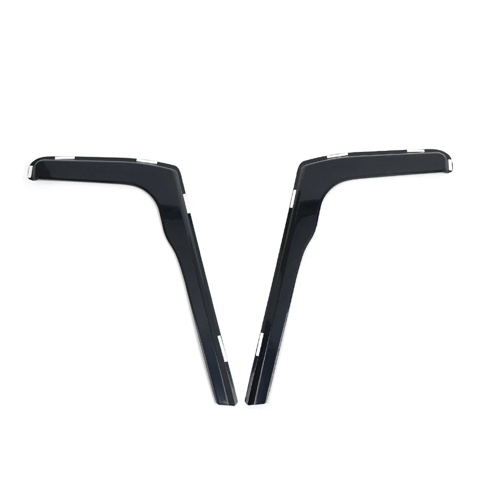 Window Visor Rain Shield Deflector for Ford Transit MK8 (2013-2023) Black