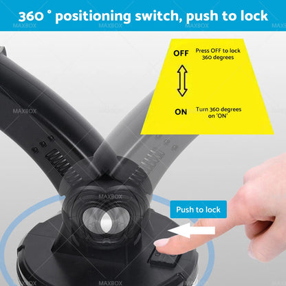 360° Car Dash Mount Holder for Mobile Phone GPS - Universal