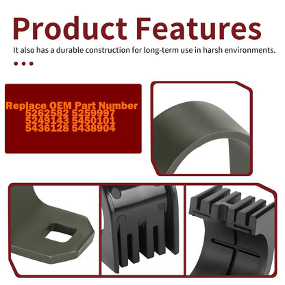Sway Bar Bushing Strap Bracket for Polaris Scrambler 850 (2013–2025)