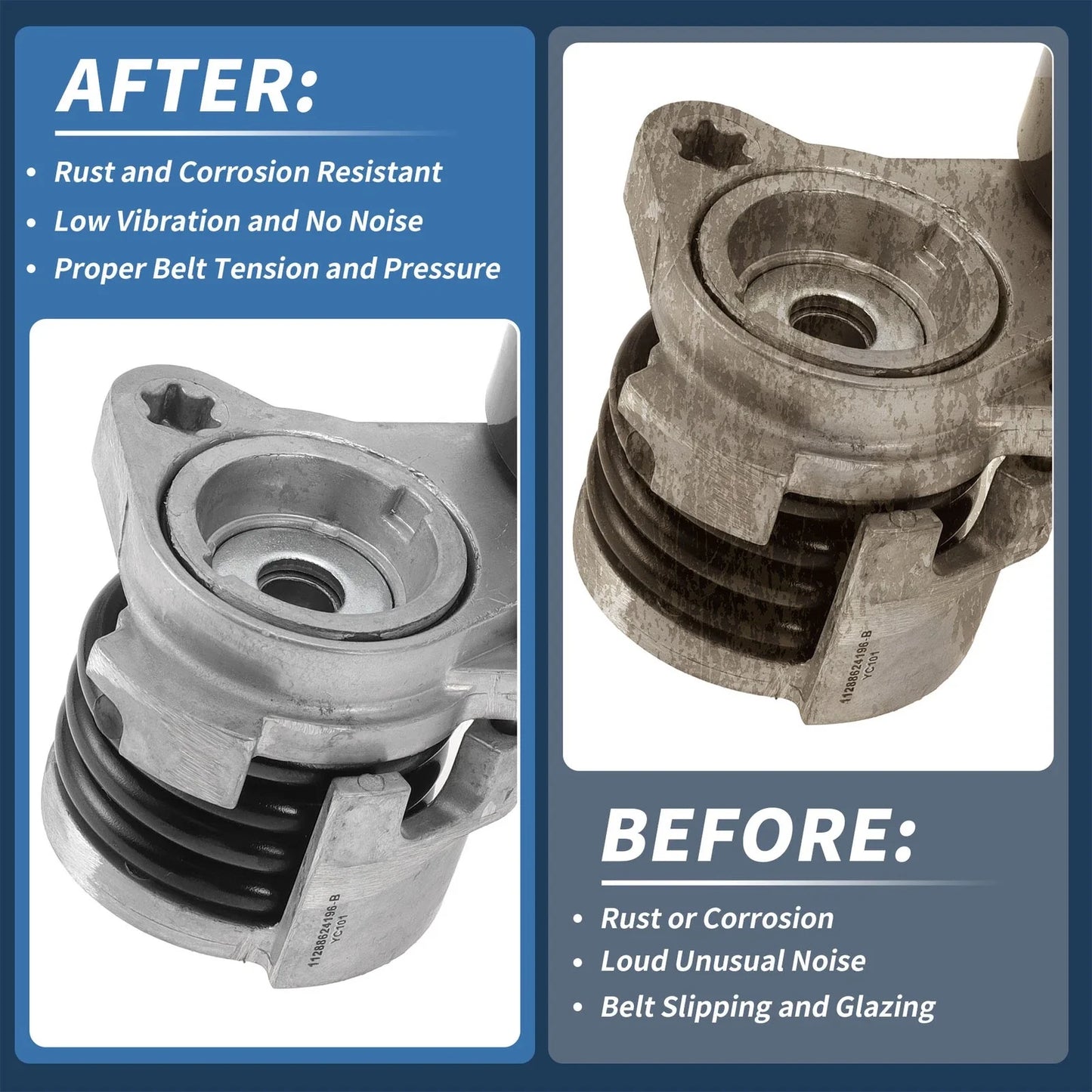 Belt Tensioner 3.0L L6 for BMW 128i (2008-2013)