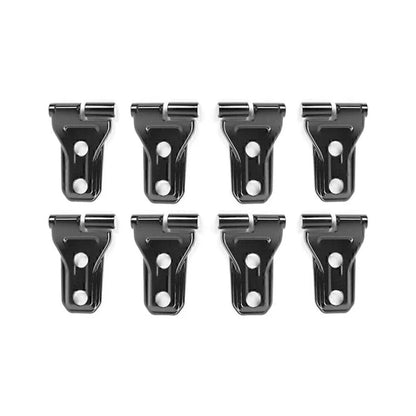 8pcs Black Door Hinge Covers for 2018+ Jeep Wrangler JL 2/4 Door Accessories