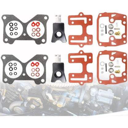 2X Carburetor Rebuild Kit for Johnson Evinrude V4 85-140HP (Year Range)