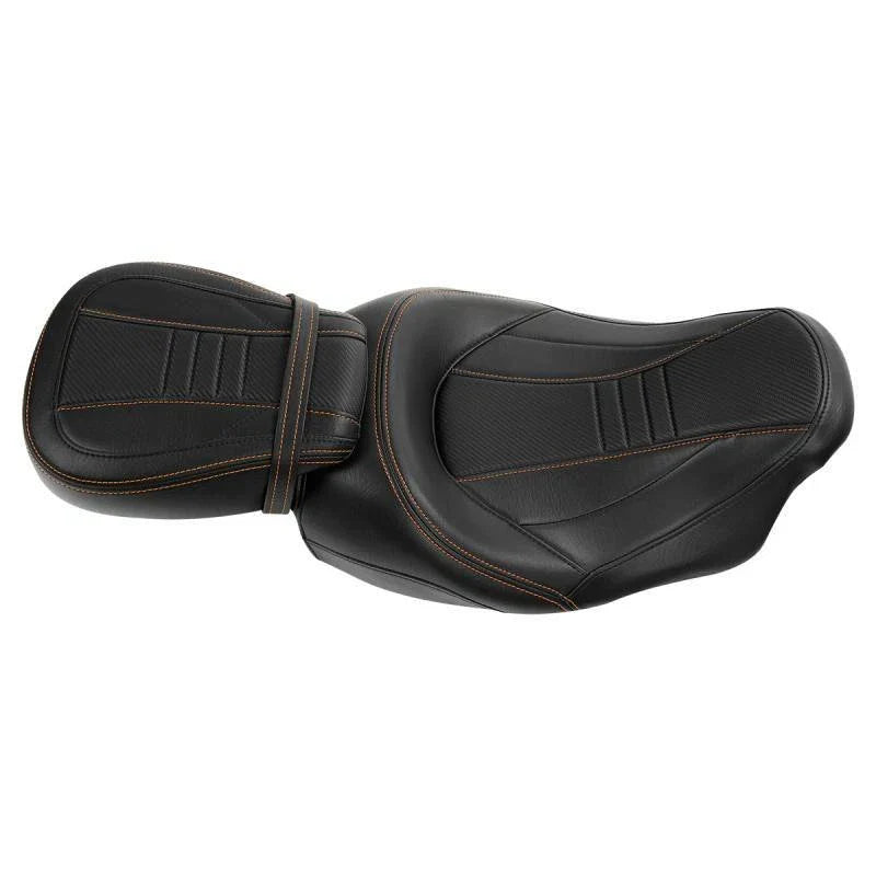 Rider Driver Passenger Seat for Harley Touring CVO Road Glide (2009-2023)