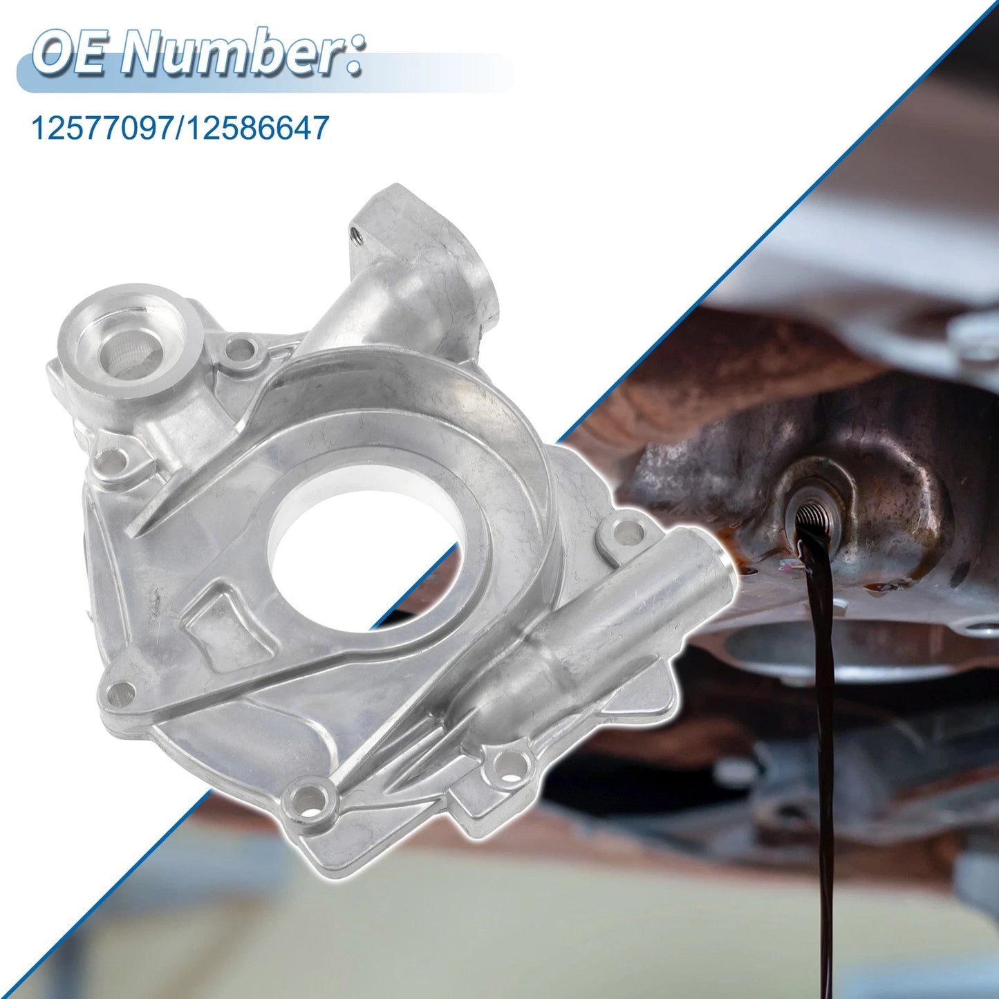 Engine Oil Pump No.12577097 for Buick Rainier L6 4.2L (2004–2007)