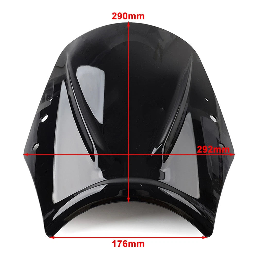 Adjustable Kickstand Foot for Universal Motorcycle (CNC, Black)