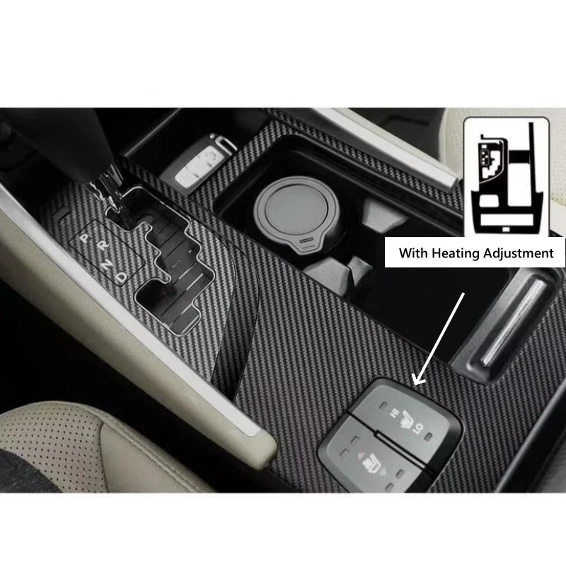 22pcs / Matte Carbon Fiber Interior Stickers Trim Decals / Hyundai Sonata (2011–2014)