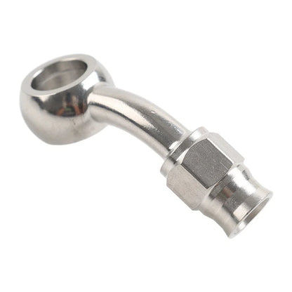10.2mm 3/8" Eye Banjo Hose Ends AN-3 45�� Brake for Motorcycle