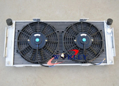 50mm Aluminum Radiator & Fans for Ford GT40 V8 (1964-1969)
