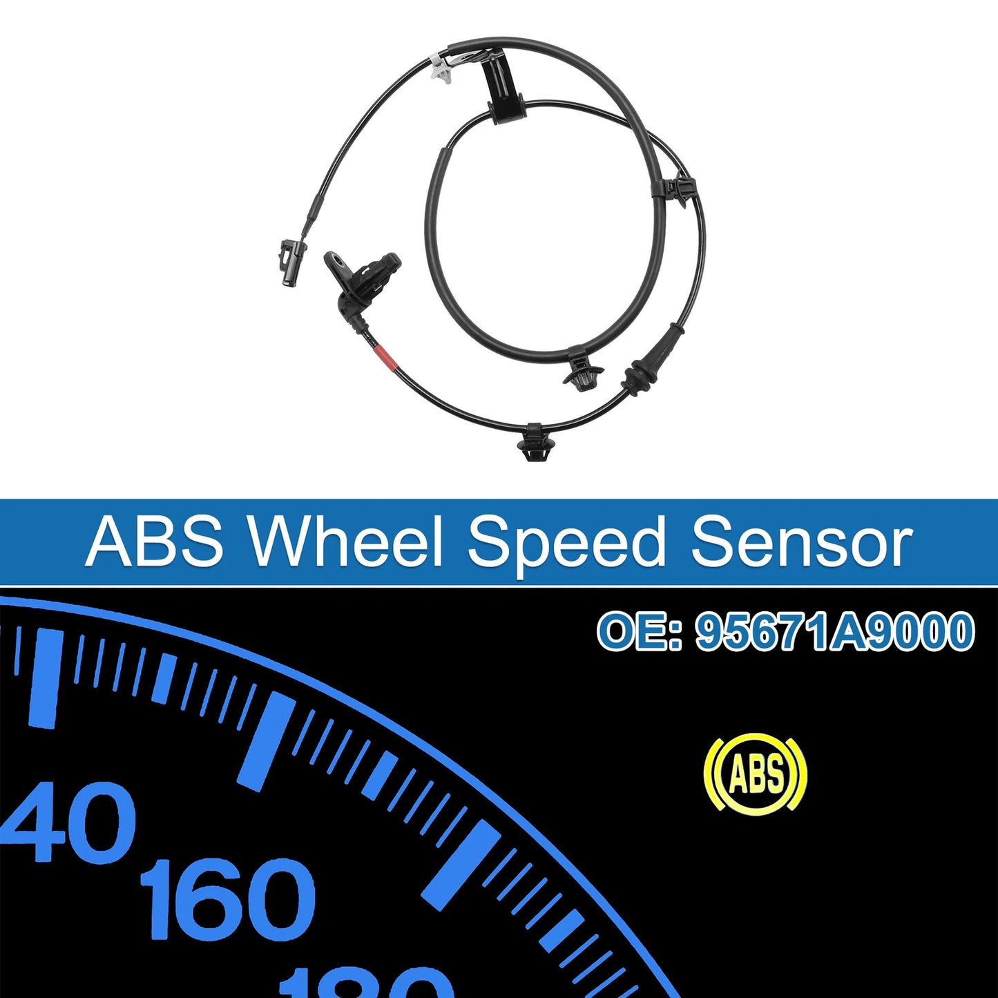 ABS Wheel Speed Sensor No. 95671A9000 for Kia Sedona (2015–2021)