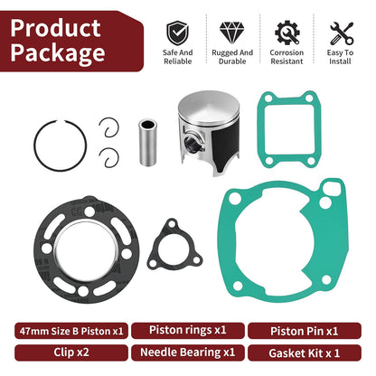 Top End Rebuild Kit for Honda CR80R (1986–1991)