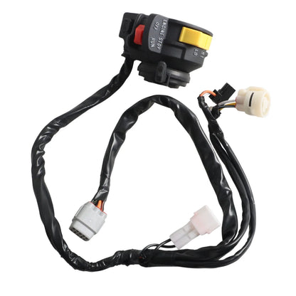 Light on/Off Start Button Left Side Switch for Suzuki Z400 (2004–2006)
