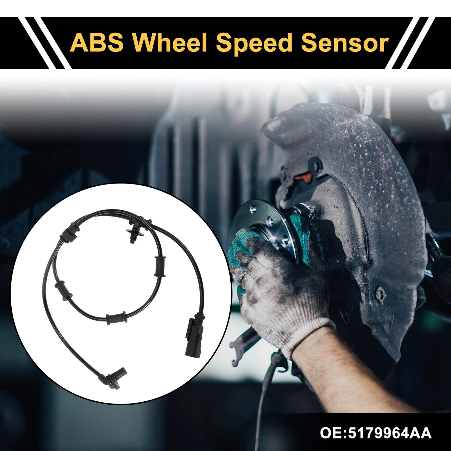 ABS Wheel Speed Sensor No. 5179964AA for Dodge Ram 3500 (2006–2008)