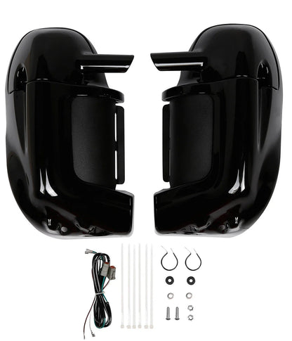 Vented Leg Fairing Speakers for Harley Electra Glide Road King (1983 - 2013)