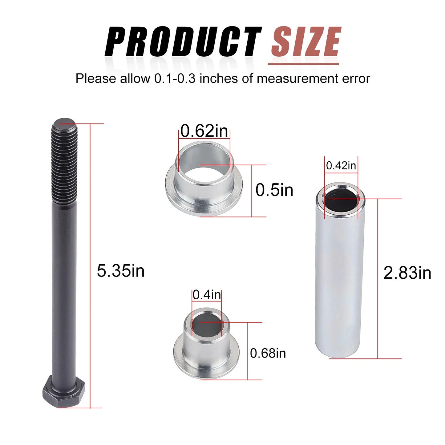 Front End Ski Leg Repair Kit for Ski-Doo REV XP Summit Renegade (2003–2015)