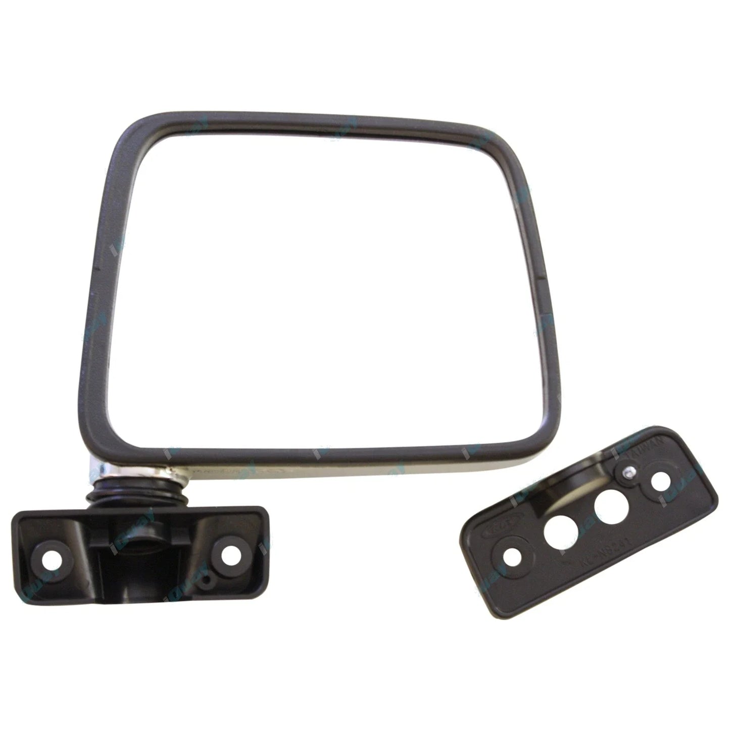RH Chrome Skin Mount Door Mirror for Nissan Patrol GQ RHS Right