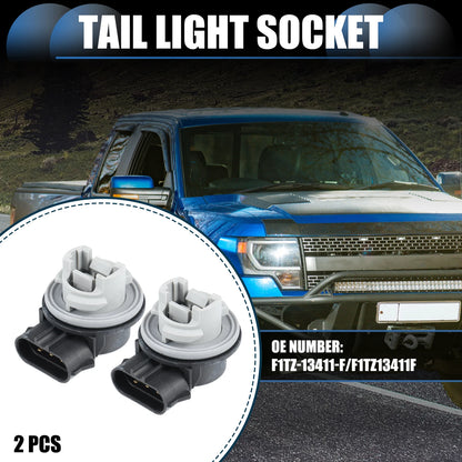 2X Tail Light Socket No.F1TZ-13411-F/F1TZ13411F for Ford Mustang Focus