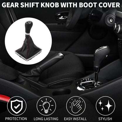 6 Speed Manual Gear Shifter Knob with Cover for Mercedes-Benz C-Class (2015–2021)