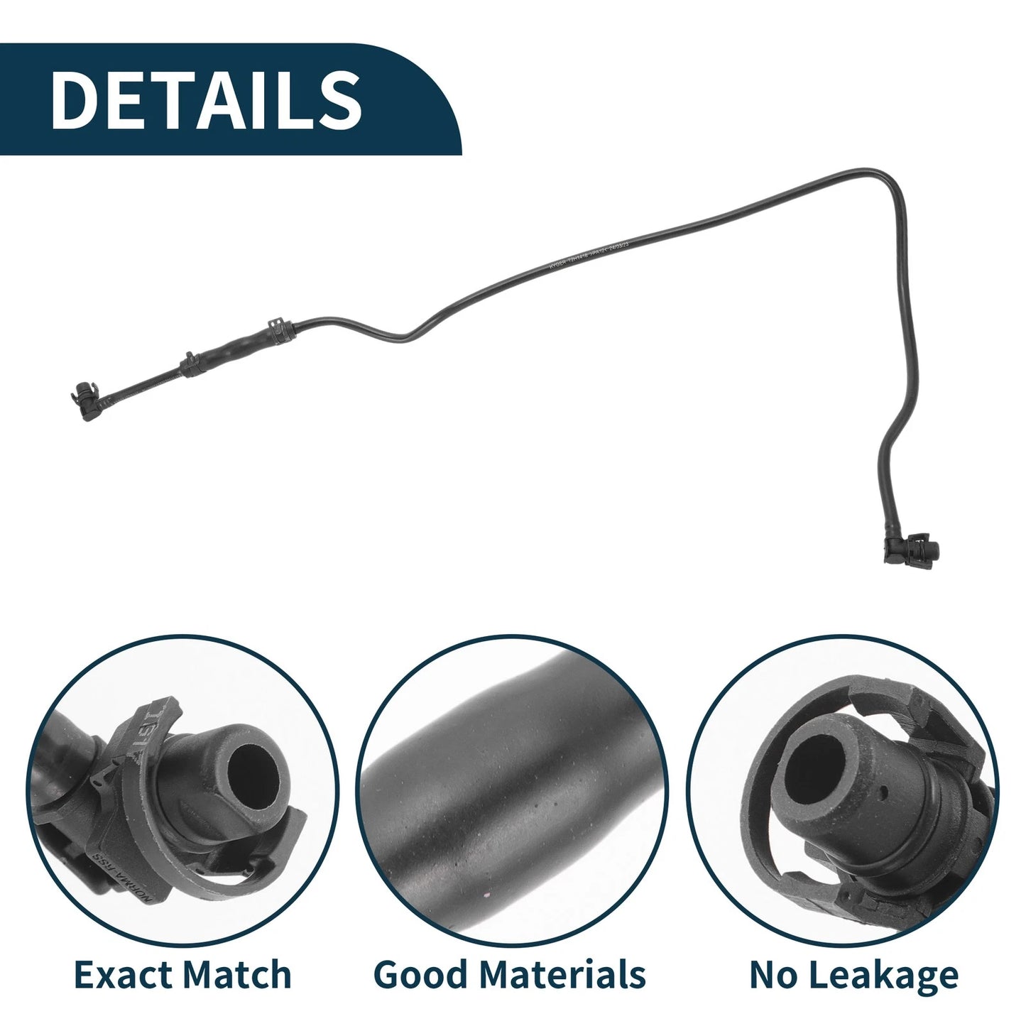 Radiator Hose Coolant Pipe for Land Rover Range Rover Velar (2017–2021) No.T2H1418