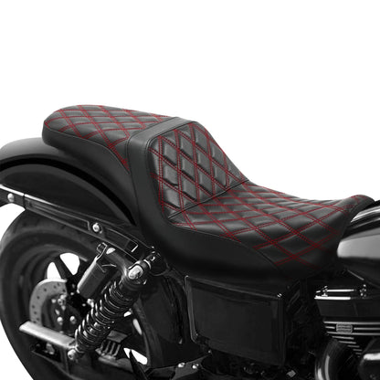 Driver Passenger Heated Seat for Harley Dyna Wide Super Glide FXD (2006 - 2017)