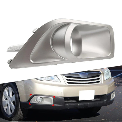 Silver Front Bumper Fog Light Trim Bezel Cover for Subaru Outback (2010-2012)