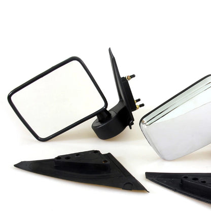 Chrome Door Mirror Set for Mitsubishi L200 Triton (2006–2015)