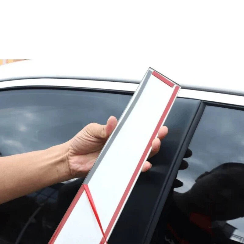 6 x Stainless Steel Window Door Trim Pillar Posts Cover for Buick Lucerne (2006–2011)