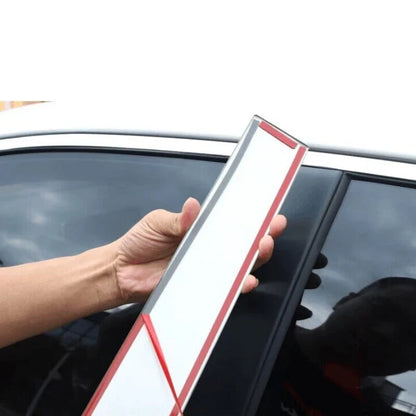 6 x Stainless Steel Window Door Trim Pillar Posts Cover for Buick Lucerne (2006–2011)