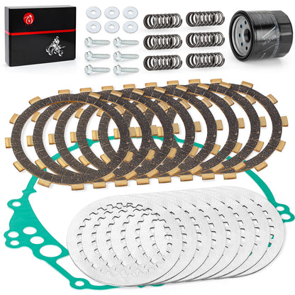 Clutch Friction and Steel Plates Kit for Yamaha R6S YZF-R6S (2006–2009)