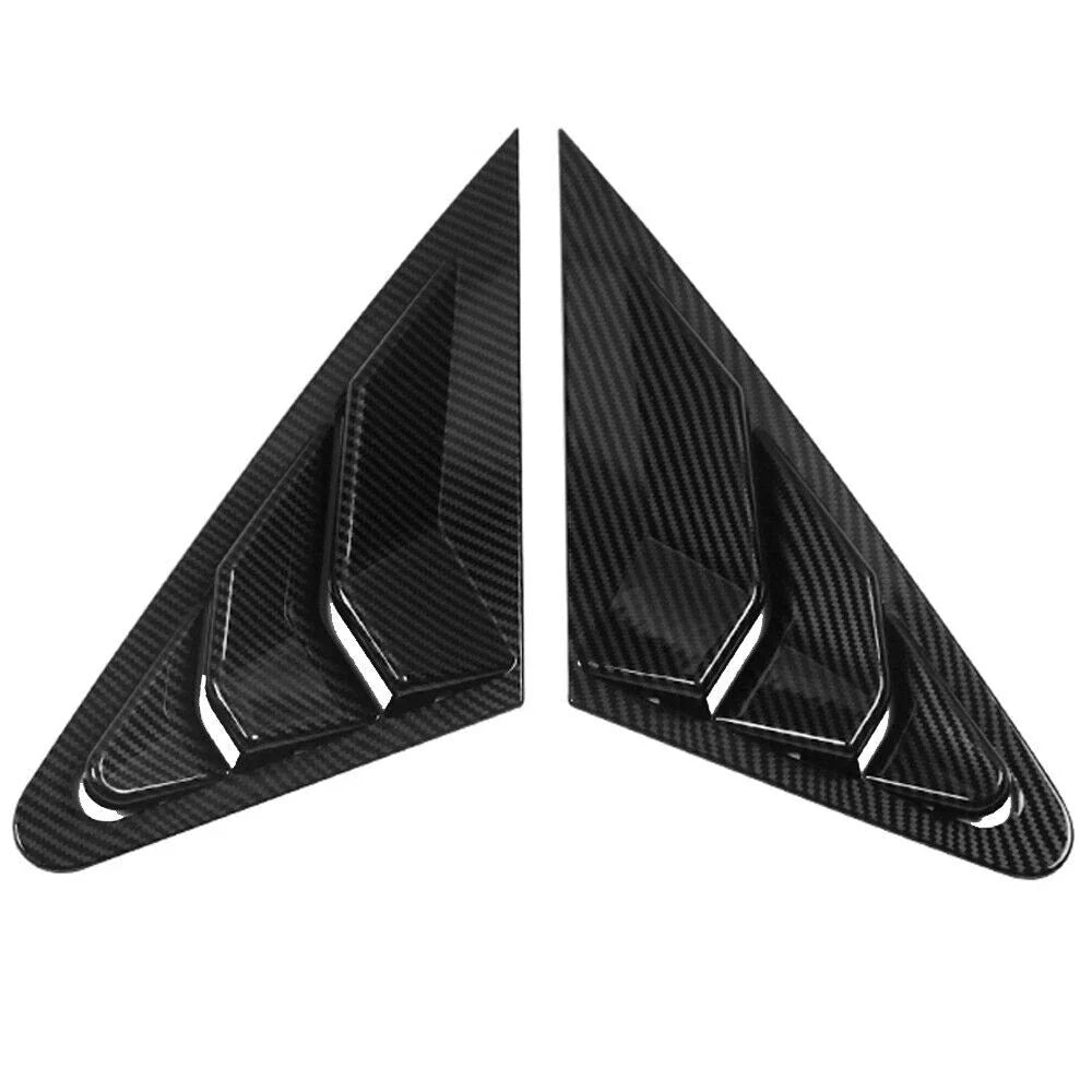 Carbon Fiber Side Vent Scoop Louver Cover for Audi A3 8V Sedan (14–19)