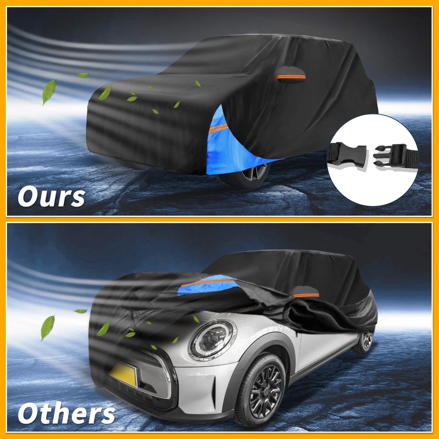 Car Cover 210D-PU for BMW Mini Cooper (2014-2024)