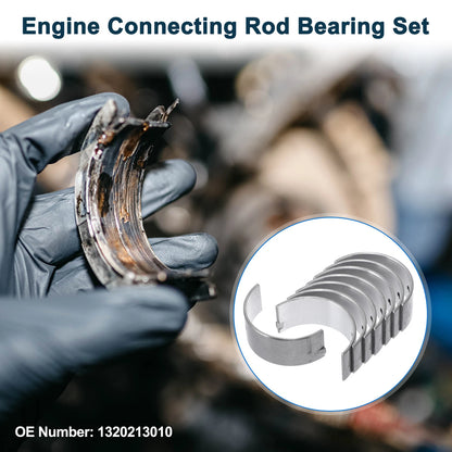 Set of 8 Connecting Rod Bearings for Toyota Corolla  No.1320213010