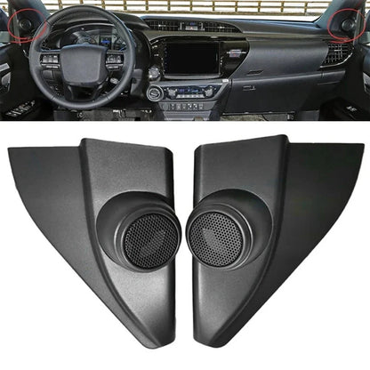 2 x Tweeter Speaker Cover Trims for Fortuner (2016–2020)