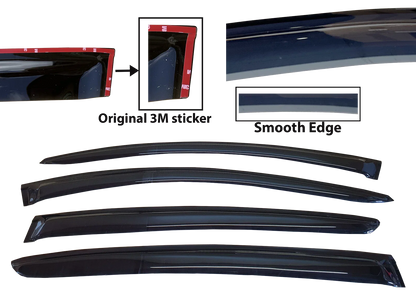 Weather shield window visor for Honda HR-V (2015–2021)