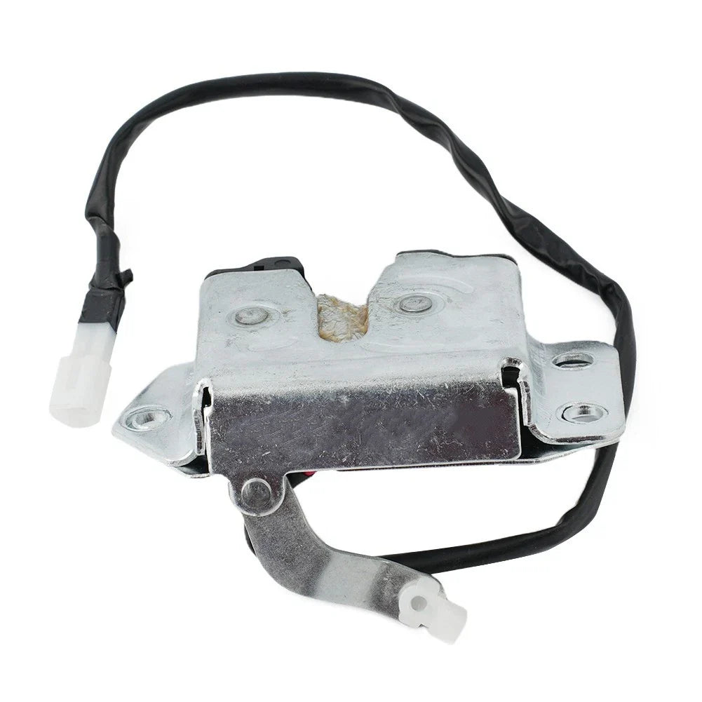 1pcs Tailgate Rear Back Door Lock Latch Black & Silver Cable 41cm