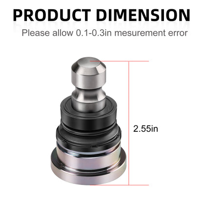 Set of 4 Upper Lower Front Ball Joints for Polaris RZR XP 1000 (2014–2022)