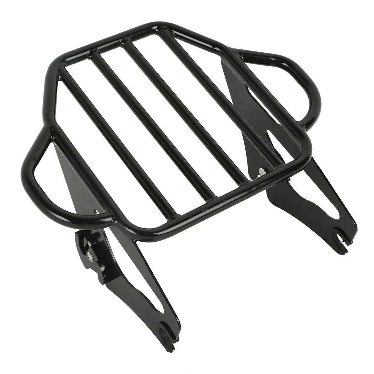 Black Detachable Luggage Rack for Harley Road King Electra Glide (2009 - 2024)
