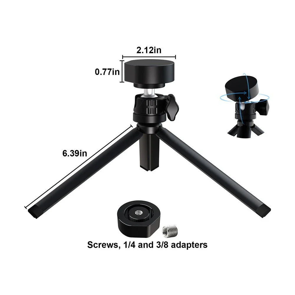 Tripod Mount / Black Aluminium / Tripod Mount for Starlink Mini